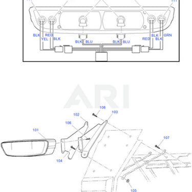 Turn Signal Light Bar Bulb OEM 74006G01 For E-Z-GO Golf Carts Durable Replacement