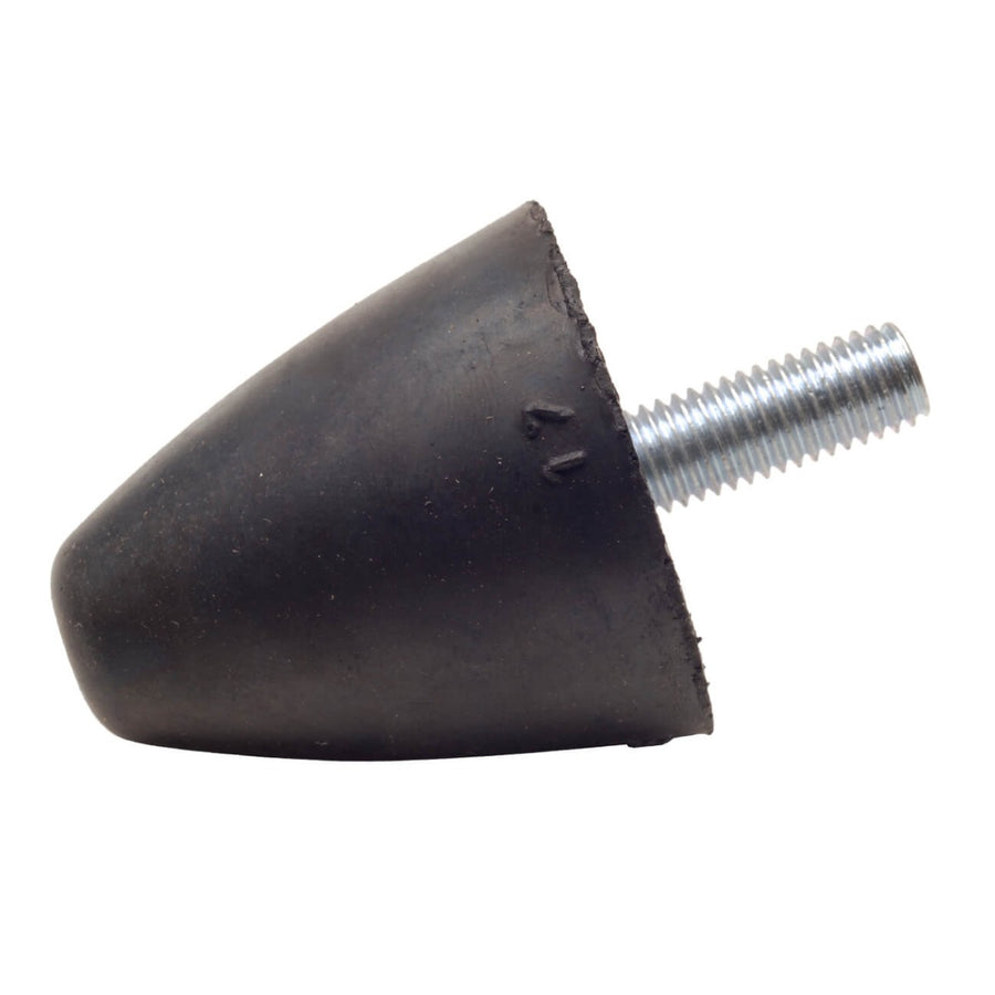 E-Z-GO 605757 OEM rubber front engine bumper for TXT golf carts, durable all-weather replacement part with sturdy design.