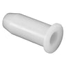 E-Z-GO OEM accelerator rod bushing for golf carts, high-quality replacement part with brand logo and close-up of bushing.