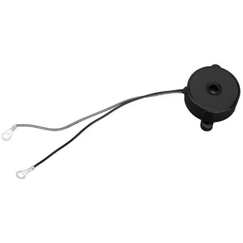 E-Z-GO OEM DCS Buzzer Assembly for golf carts, showing the electronic buzzer with wiring and mounting components.