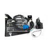 E-Z-GO OEM RXV onboard golf cart charger model 10001555, compact device with connection ports, no DC-DC converter included