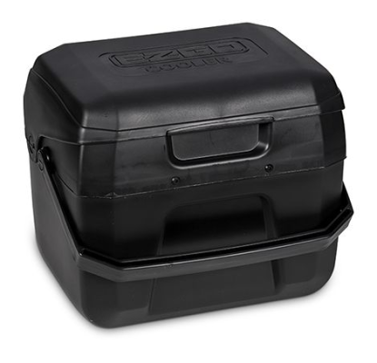 E-Z-GO OEM Beverage Cooler RXV Kit for golf carts, premium quality cooler for refreshing drinks on the go.