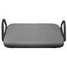 E-Z-GO OEM Gray seat bottom cover for golf carts, durable interior upgrade, shown on golf cart seat.