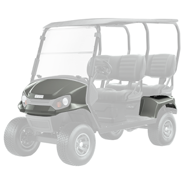 E-Z-GO Slate Gray Cowl OEM 648566G00A7 Premium Exterior Upgrade OEM Grade For Golf Carts - Rainier Parts