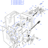 E-Z-GO OEM DC Connector Kit 27815G01 for golf carts, showing electrical connectors and components in the kit.