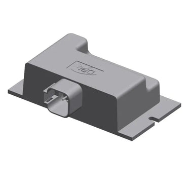 E-Z-GO OEM DC-DC converter for golf carts, 36V-48V, compact potted design, reliable power solution for E-Z-GO golf carts.