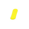 E-Z-GO OEM yellow reflector decal for golf carts, front peel-and-stick reflector with a factory look for enhanced visibility.