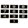 E-Z-GO OEM Platinum 61-70 Decal 610211 for Golf Carts Weatherproof Easy Install Official Accessory - Rainier Parts