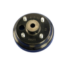 E-Z-GO 19186G1P OEM drum brake for golf carts, durable and easy to install replacement part with detailed close-up view