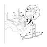 E-Z-GO Front Left Fender Flare OEM 71338G01 For Golf Carts Debris Protection And Style - Rainier Parts