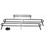 E-Z-GO Dropside Kit XI875 for golf carts, heavy-duty cargo platform, ideal for commercial fleet use, shown installed on a golf cart.