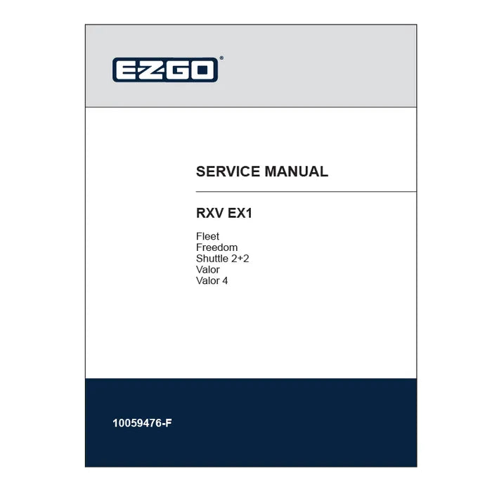 E-Z-GO OEM RM RXV EX1 Fleet 2x2 Val4 golf cart parts, genuine OEM model 10059476, showing close-up of the Val4 component.