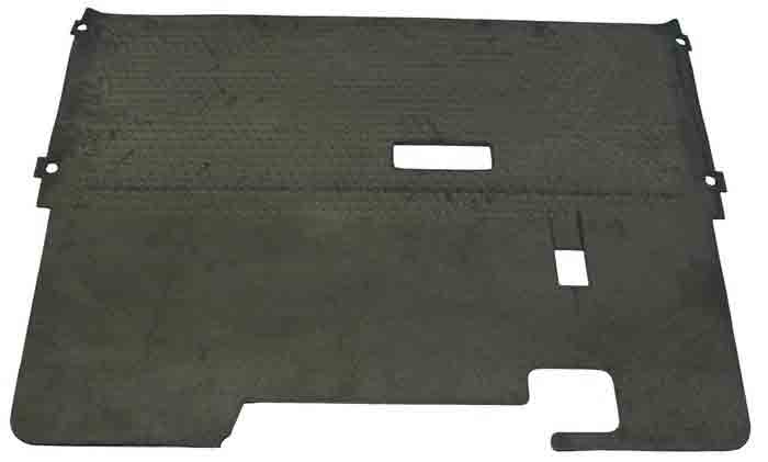 E-Z-GO TXT floor mat OEM premium interior protection for TXT golf carts from 2003 to present, showing textured rubber surface.