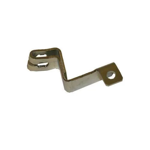 E-Z-GO FNR pivot bracket 606014, a professional-grade OEM replacement part for golf carts, shown in black with mounting points.