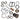 OEM E-Z-GO Kawasaki Engine Gasket Package 750294PKG For Golf Carts Direct Fit Leak Free Replacement Kit - Rainier Parts