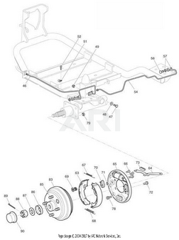E-Z-GO OEM Copper Gasket 75684G01 For Golf Carts Durable Engine Seal Premium Leak Prevention