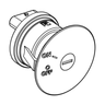 E-Z-GO 653074 Key Switch OEM Snap-In 2-Position 6-Pin Replacement For Golf Carts - Rainier Parts