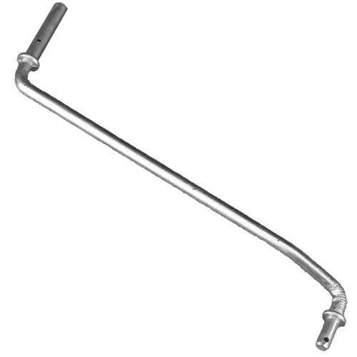 E-Z-GO linkage rod brake kickoff for golf carts, showing the metal linkage component with mounting points and hardware.