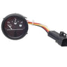 E-Z-GO RXV fuel meter SOC indicator for gas and electric golf carts, OEM replacement, displaying fuel level and charge status.