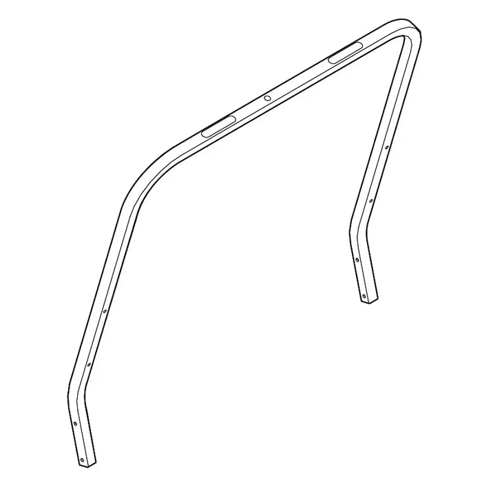 E-Z-GO OEM modular aluminum front strut for golf carts, part number 10029350G0411, premium replacement component