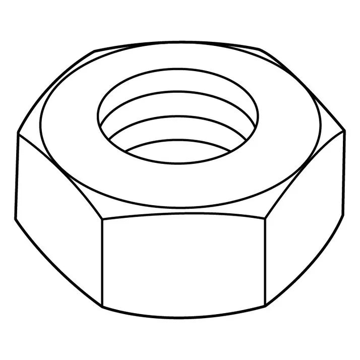 E-Z-GO Hex Nut 4-40 OEM 00526G2 For Golf Carts Durable Secure Fastening Premium Quality