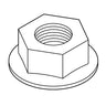 OEM EZ-GO Cush Nut HEX M6 Verbus Ripp Lock Nut for Golf Carts Part 450452 High Durability - Rainier Parts