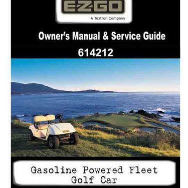EZ-GO Gas Fleet OG TXT OEM Golf Carts 614212 for Campuses Resorts Industrial Sites Rugged Power