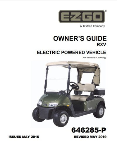 EZGO RXV OEM Replacement Part 646285 Quiet Electric Golf Cart For RXV Series OEM Quality