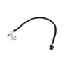 E-Z-GO OEM 620418 48V Pedal ITS Harness for golf carts, showing the black wiring harness with connectors.