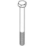 E-Z-GO 00441G2 Screw 5/16-18x3-1/4 C-Hex CP - Durable Fastener for Secure Assembly - Rainier Parts