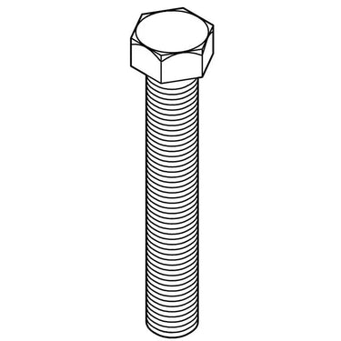 OEM EZ-GO Hex Bolt 7/16-14 Zinc Plated 2-3/4 Inch 00464G6 for Golf Carts Maintenance and Repairs