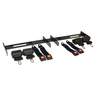 E-Z-GO OEM retractable seat belt kit for 4-passenger golf carts, safety upgrade, universal fit, black seat belt with buckle