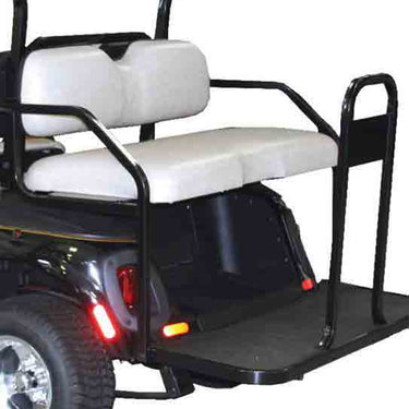 EZGO RXV Rear Seat Kit 607488 OEM Premium Upgrade For Golf Carts Stone Beige Premium Outdoor Comfort