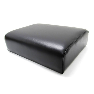 E-Z-GO OEM Titan Cush Bottom Seat for golf carts, black seat with cushioning, designed for comfortable riding.