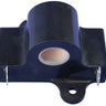 E-Z-GO inductive throttle sensor for golf carts, OEM 25854G01, showing the sensor with wiring connector and metal housing.