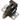 E-Z-GO OEM 14V solenoid with hardware for golf carts, high-performance service part showing electrical connections and metal casing.