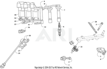 EZ-GO OEM Spark Plug 3040-031 High Performance Replacement Part For Golf Carts OEM Compatible