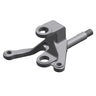 E-Z-GO OEM right hand spindle assembly for golf carts, replacement part with metal spindle and mounting components.