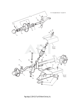 EZGO Spindle Assembly Right Hand 70534G03 OEM Replacement for Golf Carts Front Suspension
