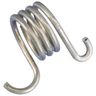 E-Z-GO OEM brake pedal torsion spring 70676G01 for golf carts, showing the coiled metal spring part for brake system repair.