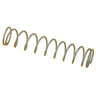 E-Z-GO OEM compression spring for golf carts, durable high-quality replacement part, shown in close-up with metal coil.
