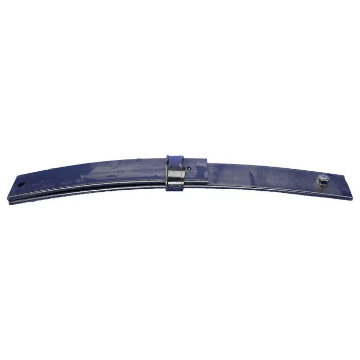 E-Z-GO front leaf spring for Marathon FRM89 golf cart, OEM replacement part, showing the metal leaf spring component.
