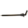 E-Z-GO OEM steering column assembly for golf carts, premium replacement part, black steering wheel and column components visible.