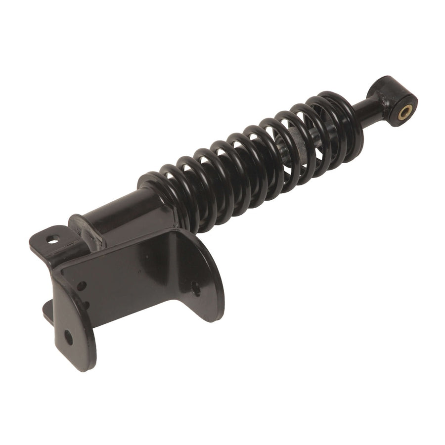 E-Z-GO left-hand strut assembly for RXV golf carts, OEM direct fit suspension part with metal and rubber components.