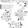 E-Z-GO rear strut OEM part 10011317G02 for golf carts, durable suspension upgrade, right side for LWB and SWB models
