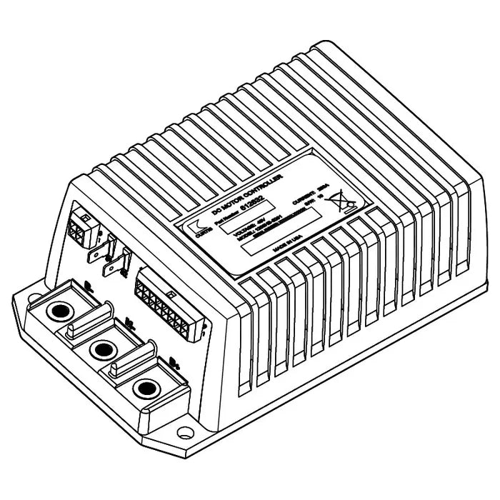 E-Z-GO SVC Controller OEM 658279 ADVB 1206HBC for golf carts, high efficiency service, black electronic control unit.