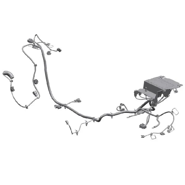 E-Z-GO OEM Main Harness 10050162 for ADVB2 Hang Pedal SVC golf carts, electrical wiring component, black wiring harness