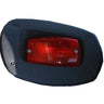 E-Z-GO OEM tail light 603325 for RXV golf carts, left side replacement part with plug-in design in black housing