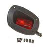 E-Z-GO RXV right-hand tail light assembly for golf carts, OEM grade 603326, showing the red lens and mounting bracket.