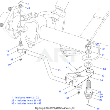 E-Z-GO 27205G01 Tie Rod End OEM for Golf Carts - Rainier Parts